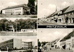 73888335 Pritzwalk Kulturhaus Erich Weinert Hainholzbad Wilh Pieck Oberschule Ka - Pritzwalk