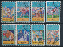 8 Timbres Oblitérés JEUX OLYMPIQUES LOS ANGELES 1984 (X-4) République Togolaise Togo - Andere & Zonder Classificatie