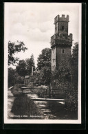 AK Obernburg, Almosenturm Vom Flussufer Aus  - Andere & Zonder Classificatie