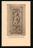 AK Waiblingen, Grabdenkmal Des Ehrbaren Kühorn An Der Michaelskirche Vom Jahr 1526  - Waiblingen
