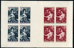 FRANCIA 1968 LIBRETTO PRO CROCE ROSSA ** MNH - Croix Rouge