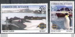 14663  Penguins - Ecuador Yv 2052-53  MNH - 2,75 . (11) - Pingouins & Manchots