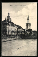 AK Mitau, Rathaus Und Trinitatiskirche  - Latvia