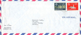 NETHERL. ANTILLES - AIRMAIL 1973 - WIEN/AT / 6310 - Curacao, Netherlands Antilles, Aruba