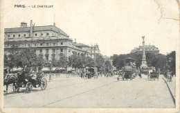 France Cpa Paris Le Chatelet - Autres Monuments, édifices