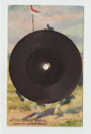 CPA - Carte Disque Vinyle TUCK'S GRAMOPHONE - The Queen's Lancers Inspecting Officiers Par Illustrateur Harry PAYNE - A Systèmes