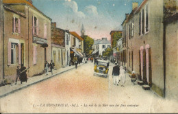 7059 CPA La Bernerie - La Rue De La Mer Une Des Plus Centrales - La Bernerie-en-Retz