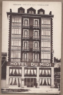 CPA 64 - HENDAYE - Près De La Gare - HOTEL DU MIDI - SUPERBE PLAN Devanture Façade Etablissement - Hendaye