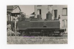 Photo Locomotive Tramways De L'Ain 7 Gare Villefranche Sur Saône 1937 Rhône France Train Tramway Motrice Vapeur Corpet - Treinen