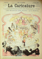 La Caricature 1882 N°107 Mille Et Une Nuits Robida Loys Gino - Revistas - Antes 1900