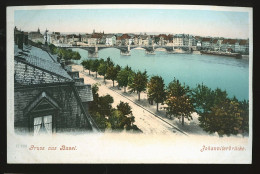 14451 - SUISSE - GRUSS Aus BASEL - Johanniterbrucke - DOS NON DIVISE - Bâle