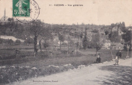 C8-47) CUZORN - LOT ET GARONNE - VUE GENERALE - ANIMEE -  HABITANTS - EN 1908 - Other & Unclassified