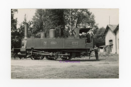 Photo Locomotive CFL Limagne 3 Gare Billom Puy De Dôme 63 Auvergne France Train Chemin Chemins Fer Vapeur Batignolles - Trains