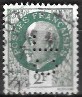 959	N°	518	Perforé	-	CL 205	-	CREDIT LYONNAIS - Used Stamps