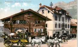 13851064 Andermatt UR Ankunft Der Furkapost  - Autres & Non Classés