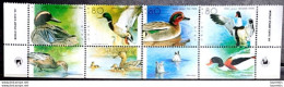 14645   Ducks - Canards - Birds - Israel Yv 2074-77 - No Gum - 1,50 (7) - Ducks