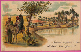 Ag2671 - EGYPT - VINTAGE POSTCARD  - Ethnic - 1901 - Africa