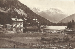 5468 CPA Champex - Lac Champex Et Le Grand Combin - Autres & Non Classés