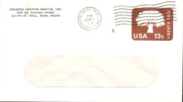 USA ETATS UNIS ENTIER LETTRE DE SOUTH SAINT PAUL 1976 - Storia Postale