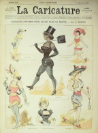 La Caricature 1882 N°112 Costumes Du Monde Robida Jours Gras Draner La Guinée Gino - Magazines - Before 1900