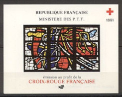 France Carnet 2030 Année 1981  * *   TB     - Croce Rossa