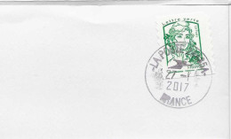 Cachet Manuel _ Code ROC 24485A - Tremblay Roissy Pal - Aéroport CDG - Enveloppe Entière - Manual Postmarks