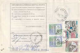 BOLLETTINO POSTALE -  ALB. - Postal Parcels