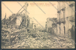 Reggio Calabria Città Terremoto Cartolina ZB2738 - Reggio Calabria