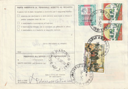 BOLLETTINO POSTALE -  ALB. - Postal Parcels