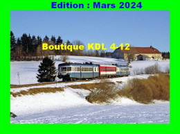 AL 950 - Autorails X 2800 Vers Les Jourats Commune De SAINT-LAURENT-EN-GRANDVAUX - Jura - SNCF - Treni