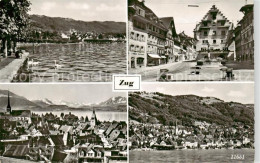 13842728 Zug  ZG Partien Am Zugersee Stadtplatz Panorama  - Sonstige & Ohne Zuordnung