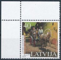 Mi 518 ** MNH / Poet, Writer, Aleksandrs Čaks - Latvia