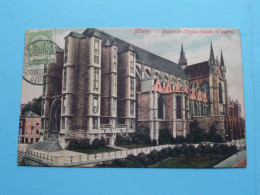 Entrée De L'Eglise Sainte-Waudru > Mons ( Edit.: ? ) Anno 1907 ( Zie / Voir Scans ) ! - Mons