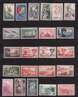 Algérie - 1946-58 - Divers  - Lot De 23 Timbres Neufs ** Cote 70,50 € - Unused Stamps