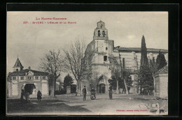 CPA St-Jory, L`Eglise Et La Mairie  - Sonstige & Ohne Zuordnung