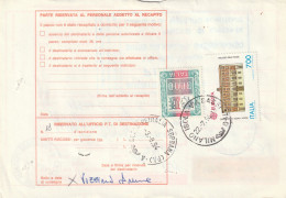 BOLLETTINO POSTALE -  ALB. - Postal Parcels