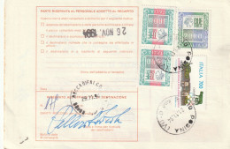 BOLLETTINO POSTALE -  ALB. - Paketmarken