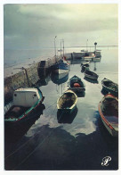 CPSM / CPM 10.5 X 15 Prestige CHARENTE-MARITIME  Barques Et Bateaux De Pêche Le Long D'une Jetée (La Flotte Ile De Ré?) - Poitou-Charentes