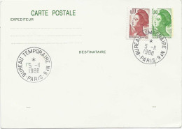 Cachet Manuel - Bureau Temporaire N°6 - Paris - Handstempel