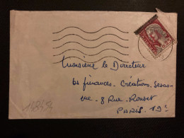 LETTRE MIGNONNETTE TP M DE DECARIS 0,25 Surch.EA  OBL.MEC.4-9 1962 GUYOTVILLE ALGER - Storia Postale