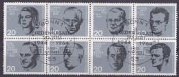 BRD 1964 Mi. Nr. 431-438 Eckrand ZD Aus Block 2 O/used Ersttagstempel (BRD1-3) - Usados