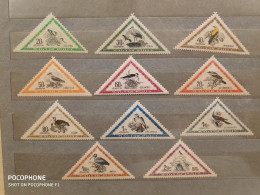 1952	Hungary	Birds (F91) - Unused Stamps