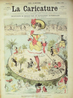 La Caricature 1882 N°115 Monaco Robida Barret Pavage Draner - Tijdschriften - Voor 1900