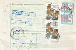 BOLLETTINO POSTALE -  ALB. - Paketmarken