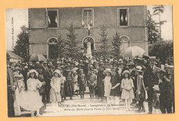 0005 CPA HORTES (Haute-Marne) Inauguration Du Monument élevé Aux Morts Pour La Patrie (5 Juin 1921)   +++++++ - Autres & Non Classés