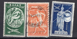 P5935 - GRECE GREECE AERIENNE Yv N°66/68 - Used Stamps