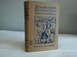 Kriegserlebnisse Ostpreußischer Pfarrer. 2 Bände In Einem Von Moszeik, C. - Zonder Classificatie