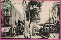 Ag2691 - EGYPT - VINTAGE POSTCARD  - Kamel Main Street - 1904 - Other & Unclassified