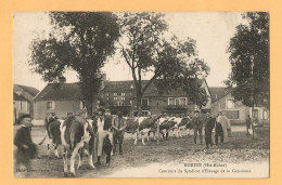 0014 CPA HORTES (Haute-Marne)  Concours Du Syndicat D'Elevage De La Commune - AU BON MARCHE CHAPELLERIE ...  +++++ - Other & Unclassified