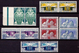 210 / 215 - Série Arts Décoratifs 1924 En PAIRES - Complet 6 Paires - Neufs N** - TB - Ungebraucht